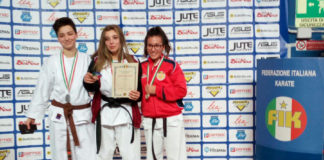 Karate, i tre fratelli Gentile sono campioni italiani, Jago e Kusi medaglie d’oro in coppa Italia