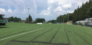Stadio comunale, lavori partiti: 500mila euro per il nuovo tappeto sintetico