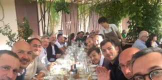 Fiorentina: Pioli, Antognoni e staff tecnico a pranzo alle Cantine Antinori