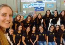 Asd Il Gabbiano: i sorrisi delle insegnanti nel selfie con la grandissima Marta Pagnini