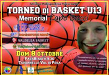 Domenica 8 ottobre a Tavarnelle torneo di basket in memoria del piccolo Lapo Bacci
