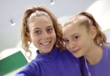 Verso le gare nazionali: selfie di… in bocca al lupo alle pattinatrici Danila e Matilde