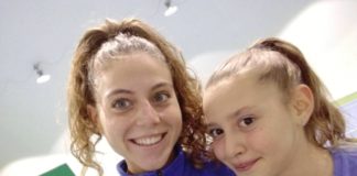 Verso le gare nazionali: selfie di… in bocca al lupo alle pattinatrici Danila e Matilde