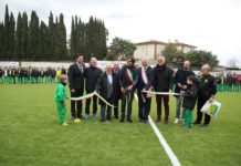 San Casciano, emozioni all’inaugurazione del manto sintetico: tutte le immagini