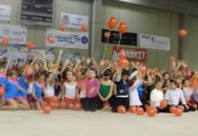 Ginnastica ritmica: spettacolare galà natalizio per 160 ginnaste del Gabbiano