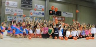 Ginnastica ritmica: spettacolare galà natalizio per 160 ginnaste del Gabbiano