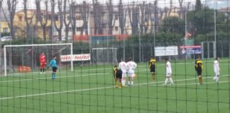 Quattro gol, tre espulsioni, calcio-show al “Pazzagli”: al 93′ il Belmonte riprende l’Olimpia (2-2)