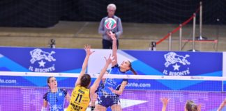 Coppa Italia, Conegliano troppo forte: Il Bisonte si arrende 0-3. Sabato il match di ritorno