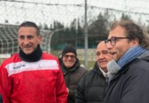San Donato Tavarnelle: visita a sorpresa del ministro dello sport Luca Lotti