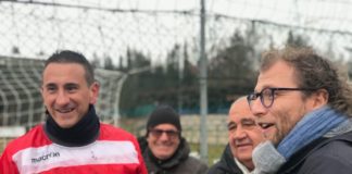 San Donato Tavarnelle: visita a sorpresa del ministro dello sport Luca Lotti