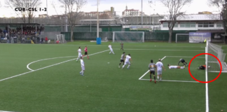 Ma c’era un gol-fantasma in Cubino-Lebowski? Guardate le immagini….