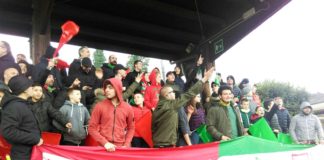 FOTOGALLERY / Uno stadio “rossoverde”. Il derby Grassina-Antella, fra campo e tribuna