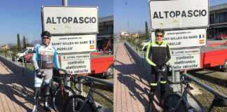 Il presidente del San Donato Tavarnelle fino a Viareggio in bici. Poi a Massa a… vincere!