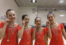 Anche le più piccole per la prima volta in pedana, il Gabbiano fa il pieno di medaglie
