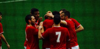 FOTOGALLERY / Tutte le emozioni grigionere (in maglia rossa) al “Nesi”