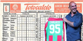 La domenica dei Dilettanti e la Schedina (rossoverde)… di Niccolò Nenci