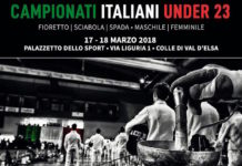Grande scherma a Colle Val d’Elsa: sabato e domenica i campionati italiani Under 23