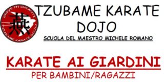 La Tzubame porta il karate nei giardini di Bagno a Ripoli per tutto il mese di giugno
