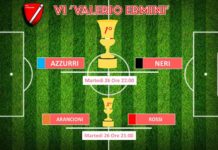 Trofeo “Valerio Ermini”: la finalissima è fra Azzurri e Neri. Pacciani e Lo Manto al top