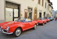 “Un giorno con il mito”: domenica 10 giugno le Alfa Romeo incantano il Chianti