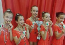 Il Gabbiano, un’altra pioggia di titoli (e di piazzamenti) ai campionati nazionali Uisp