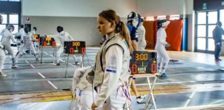 Fioretto e spada: la vita in pedana (al Cus Siena) di Viola, da Castellina in Chianti