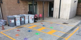 Aquatica, alle Piscine del Chianti bella iniziativa: spazi di sosta disabili… multi-colorati