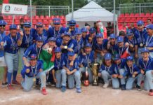 La gioia di Duccio (Chianti Baseball): campione d’Europa con la nazionale Under 12 a Budapest