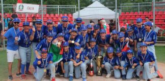 La gioia di Duccio (Chianti Baseball): campione d’Europa con la nazionale Under 12 a Budapest