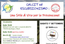 Calcit e Gruppo Trekking: incontro su stili di vita e prevenzione al giardino “I Ponti”