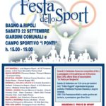 Locandina Festa sport 2018