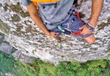 Oltre il limite che succede? Cosa accade a un uomo aggrappato a una parete di roccia…