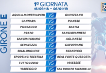 Serie D, calendario 2018/19: San Donato Tavarnelle, esordio a Viareggio, poi c’è il Prato
