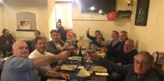 Trasferta S.Donato Tavarnelle in Umbria, positiva solo a tavola: ah, i fagioli con le cotiche…