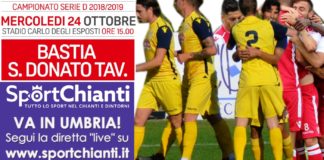 Serie D, si gioca anche domani: Bastia-San Donato Tavarnelle. Diretta “live” su SportChianti