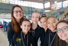 Il Gabbiano protagonista a Viareggio: bel piazzamento per Sara, Rachele, Greta e Viola