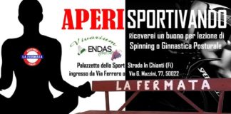 “Aperisportivando”. Sport e… aperitivo al palazzetto dello sport di Strada in Chianti