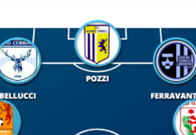 Un 3-4-3 in salsa chiantigiana, con Pozzi-gol alla guida dell’attacco