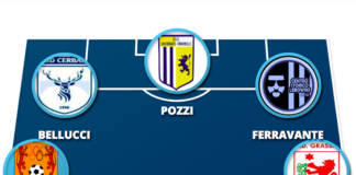Un 3-4-3 in salsa chiantigiana, con Pozzi-gol alla guida dell’attacco