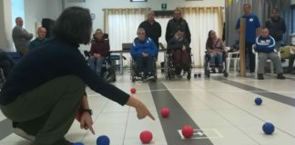 Boccia paralimpica, in Valdelsa sport e divertimento per persone con disabilità