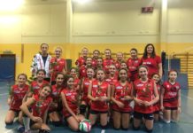 Under 12 Chianti Volley, brusco stop: ma che belle le ragazze in rosso contro la violenza!
