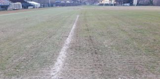 FOTO / Manto erboso stadio di Greve in Chianti, iniziata manutenzione straordinaria