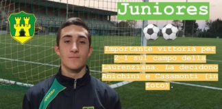 Juniores provinciali: bella vittoria della Sancascianese (2-1) sul campo della Laurenziana