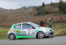 40esimo Rally della Fettunta: vince il grossetano Francesco Paolini su Renault Clio