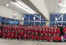 Apasi, splendida esibizione natalizia. E tanti sorrisi dalle classifiche nazionali per società