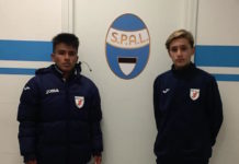 Bagno a Ripoli, allenamento con la Spal per due giovani calciatori gialloblù