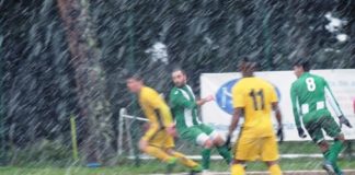 Delusione Atletico Impruneta, fuori dalla Coppa: 1-3 sotto la neve contro il Lanciotto