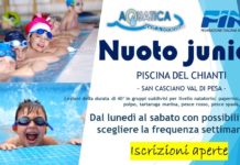 Nuoto Junior alla Piscina del Chianti di San Casciano: iscrizioni aperte