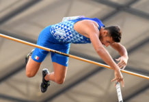 Salto con l’asta, Claudio Stecchi e il volo a 5.70: record personale, 2° italiano di sempre indoor