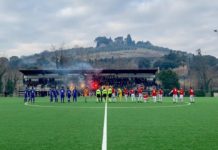 Segna Rustioni, poi la beffa nel finale: il Lebowski rallentato in casa dall’Atletico Etruria (1-1)
